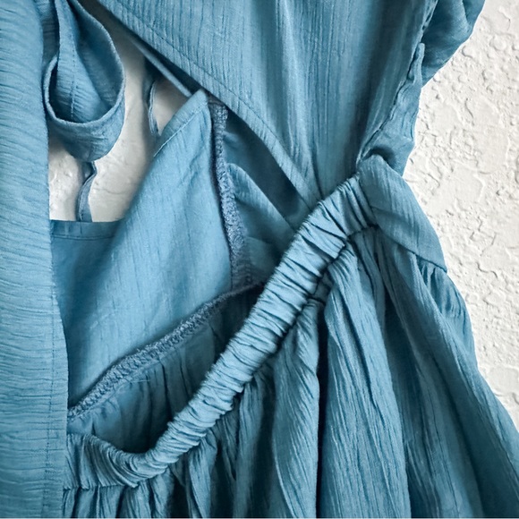 NWT•Cider•Blue Romper - Picture 7 of 11